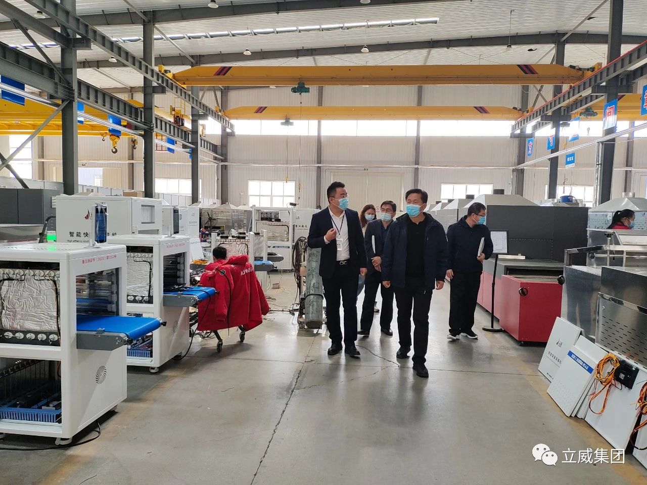 齊河縣人大 工信局領導蒞臨立威考察